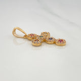 Dije Tupida 2.7 g / 3.5 cm Oro Amarillo 18K