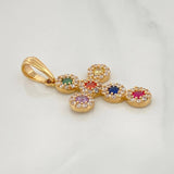 Dije Tupida 2.3 g / 3.4 cm Oro Amarillo 18K