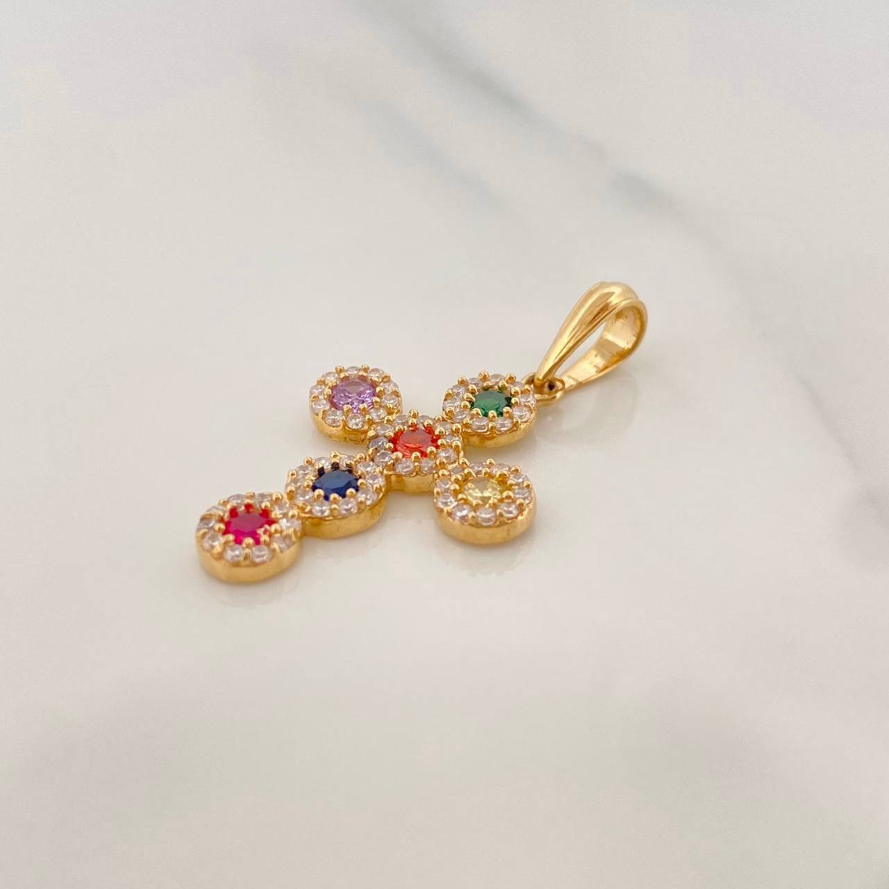 Dije Tupida 2.3 g / 3.4 cm Oro Amarillo 18K