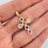 Dije Tupida 2.3 g / 3.4 cm Oro Amarillo 18K