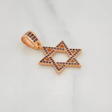 Dije Estrella De David 2.5 g / 3 cm Oro Rosa 18K