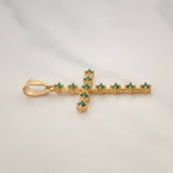 Dije Cruz 2.4 g / 4 cm Oro Amarillo 18K