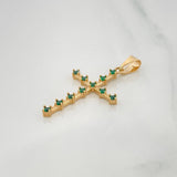 Dije Cruz 2.4 g / 4 cm Oro Amarillo 18K