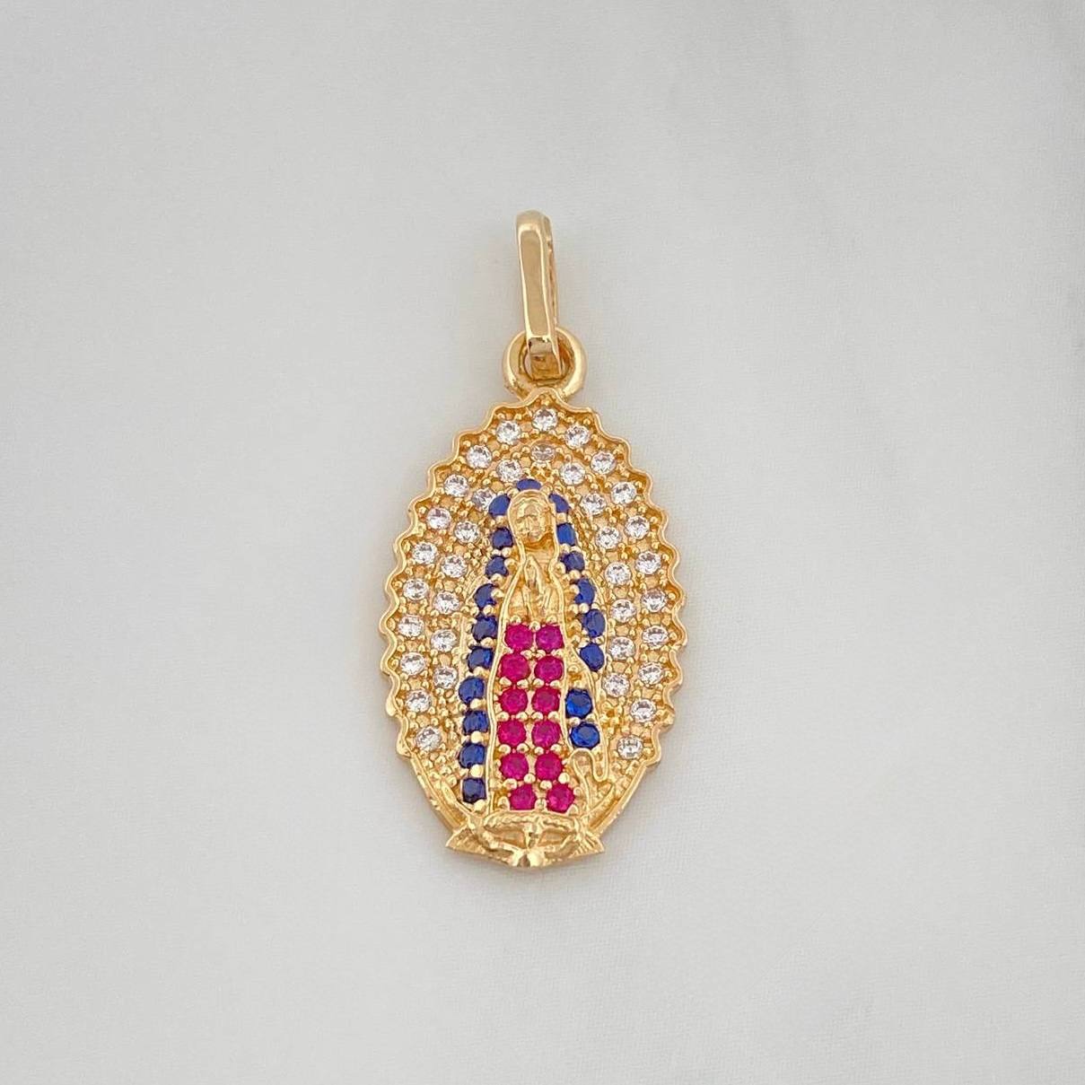 Dije Virgen Guadalupe 1.9 g / 2.6 cm Oro Amarillo 18K