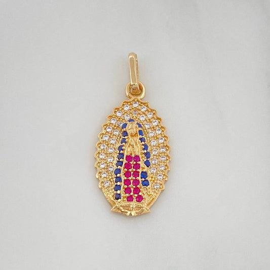 Dije Virgen Guadalupe 1.9 g / 2.6 cm Oro Amarillo 18K