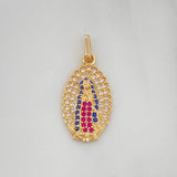 Dije Virgen Guadalupe 1.9 g / 2.6 cm Oro Amarillo 18K