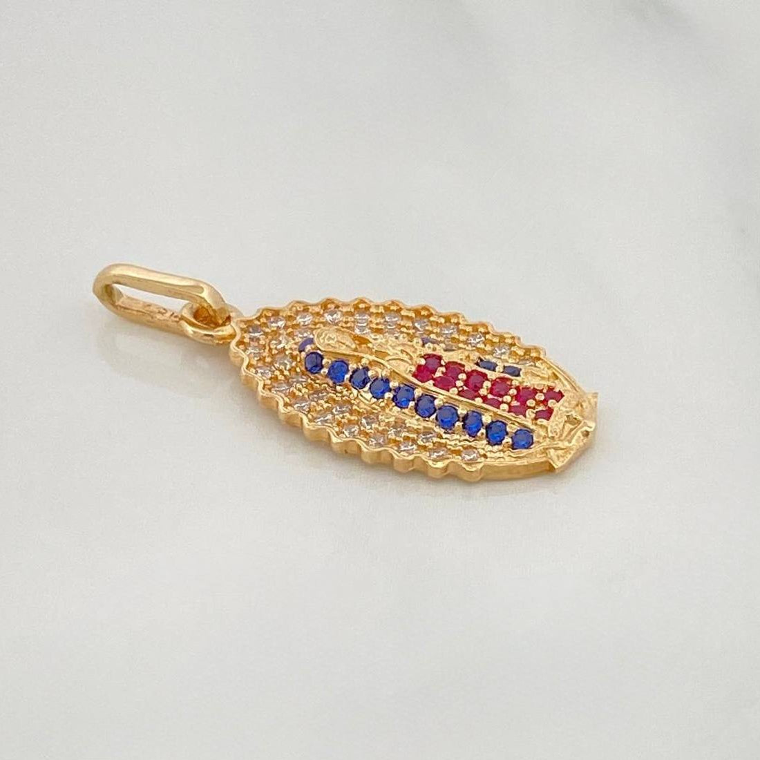 Dije Virgen Guadalupe 1.9 g / 2.6 cm Oro Amarillo 18K