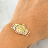 Herraje Corona 3gr / 2.7cm / Oro Amarillo 18K ©