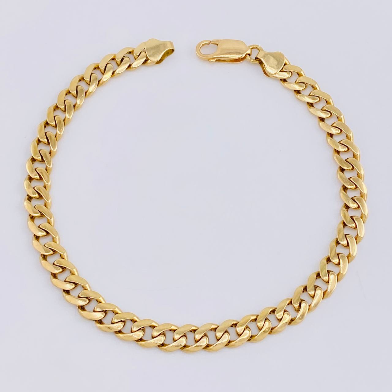 Pulso Cubano 9.7 g / 21.5 cm / 6.9 mm Oro Amarillo 18K