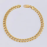 Pulso Cubano 9.7 g / 21.5 cm / 6.9 mm Oro Amarillo 18K