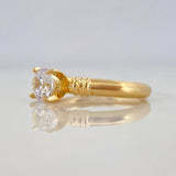 Anillo Solitario Cuatro Garras 1.45 g / T7 Oro Amarillo 18K