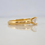 Anillo Solitario Cuatro Garras 1.45 g / T7 Oro Amarillo 18K