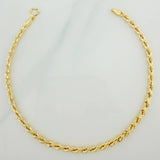 Pulso Lazo 2.35gr / 20cm / 2mm Oro Amarillo +3 18K $