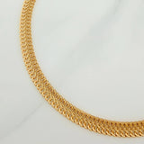 Pulso Sedusa 2.6gr / 19cm / 4.6mm Oro Amarillo +3 18K $