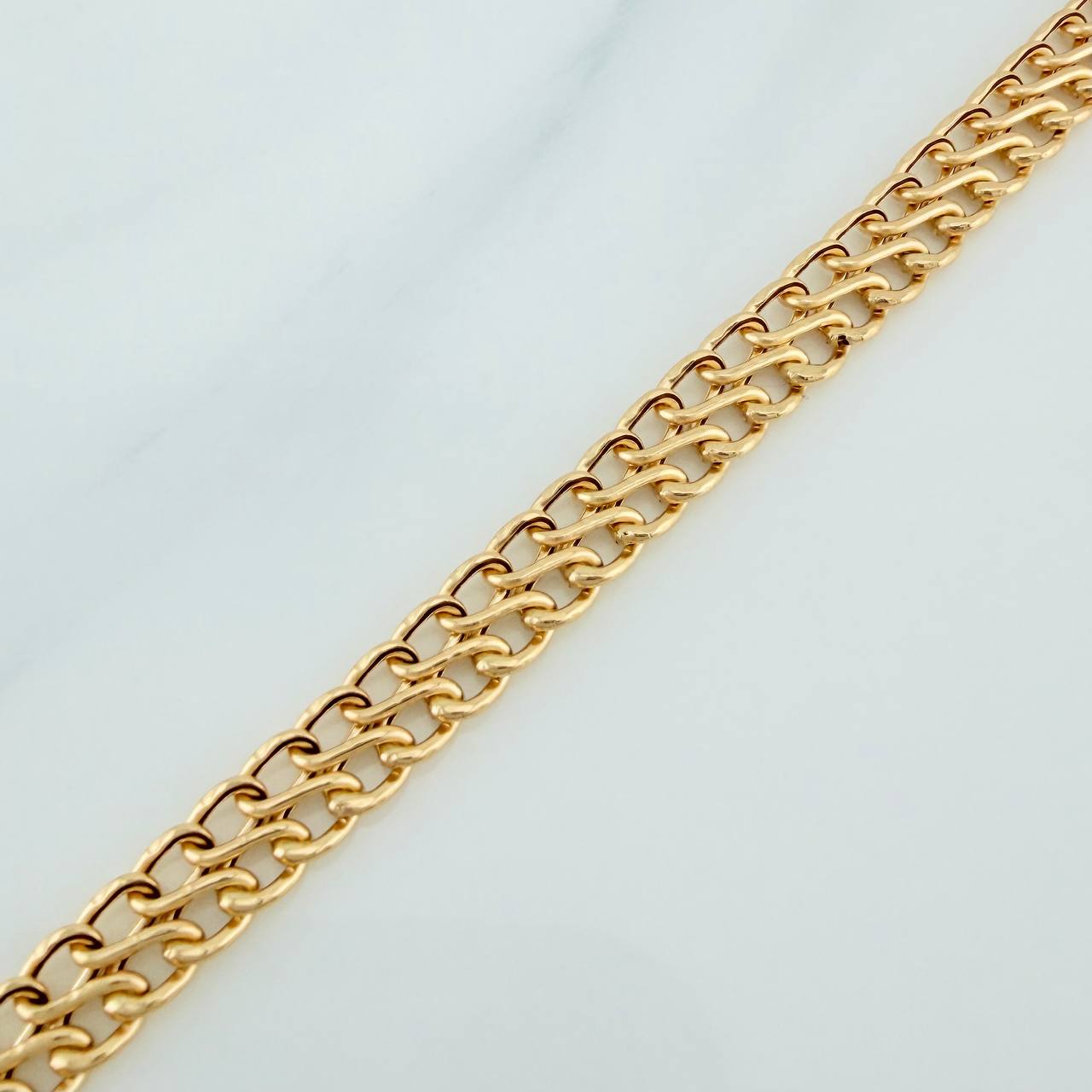 Pulso Sedusa 3.4gr / 18.6cm / 5.5mm Oro Amarillo +3 18K $