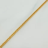 Pulso Franco 1.95gr / 19.2cm / 1.5mm Oro Amarillo +3 18K $