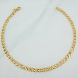 Pulso Cubano 2.2gr / 20cm / 3mm Oro Amarillo +1 18K $