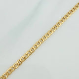 Pulso Cubano 1.95gr / 19cm / 2mm Oro Amarillo +1 18K $