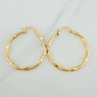 Candongas Deis 2gr / 3.4cm / Oro Amarillo 18K %