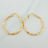 Candongas Deis 2gr / 3.4cm / Oro Amarillo 18K %