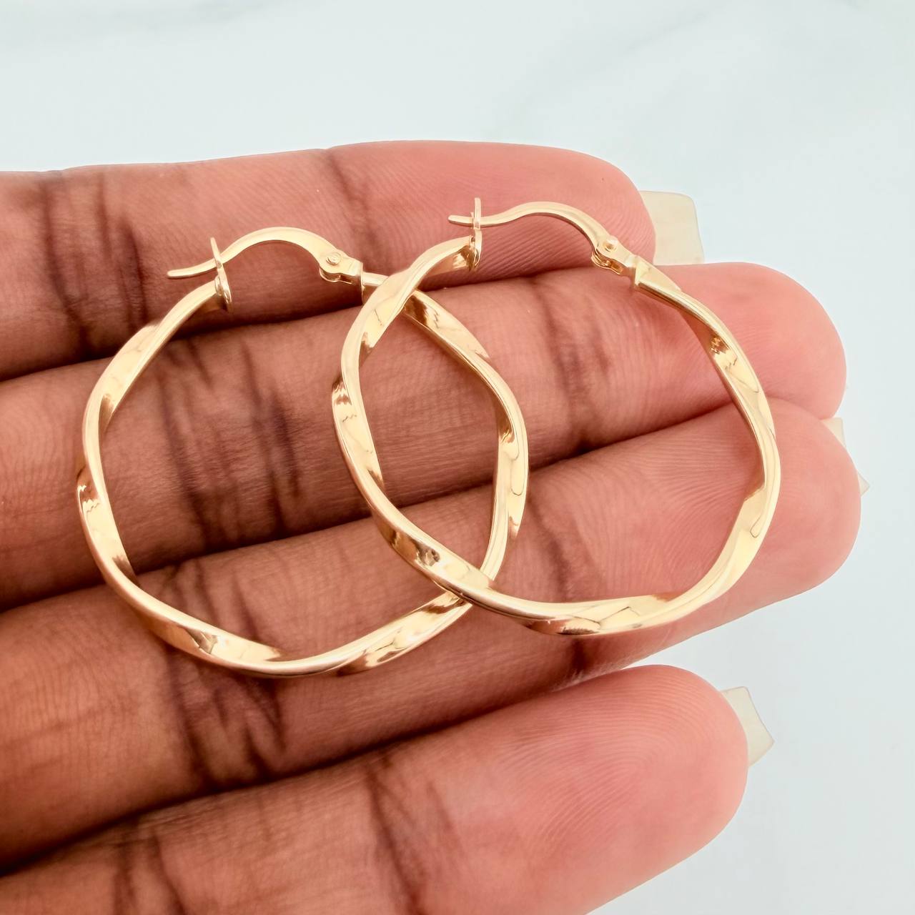 Candongas Deis 2gr / 3.4cm / Oro Amarillo 18K %