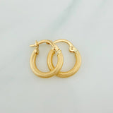 Candongas Tefi 0.95gr / 1.5cm / Oro Amarillo 18K %