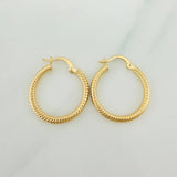 Candongas Zion 1.5gr / 2.3cm / Oro Amarillo 18K %