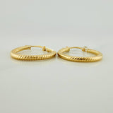 Candongas Zion 1.5gr / 2.3cm / Oro Amarillo 18K %