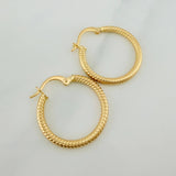 Candongas Zion 1.5gr / 2.3cm / Oro Amarillo 18K %
