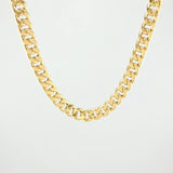 Cadena Cubana 10.4gr / 50cm / 6.7mm Oro Amarillo +1 18K