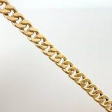 Cadena Cubana 10.4gr / 50cm / 6.7mm Oro Amarillo +1 18K