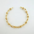 Pulso Boyas Curvas 6.4gr / 19cm / 6.7mm Oro Amarillo +4 18K ©