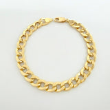 Pulso Cubano 11gr / 22cm / 8.7mm Oro Amarillo +1 18K ©
