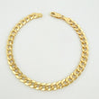 Pulso Cubano 5.3gr / 21cm / 5.6mm Oro Amarillo +1 18K