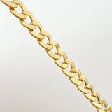 Pulso Cubano 5.3gr / 21cm / 5.6mm Oro Amarillo +1 18K