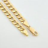 Pulso Cubano 5.3gr / 21cm / 5.6mm Oro Amarillo +1 18K