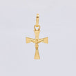 Dije Cruz Cristo 0.8 g / 2.2 cm Oro Amarillo 18K