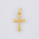 Dije Cruz Cristo 0.85 g / 2.2 cm Oro Amarillo 18K