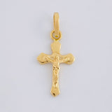 Dije Cruz Cristo 0.85 g / 2 cm Oro Amarillo 18K
