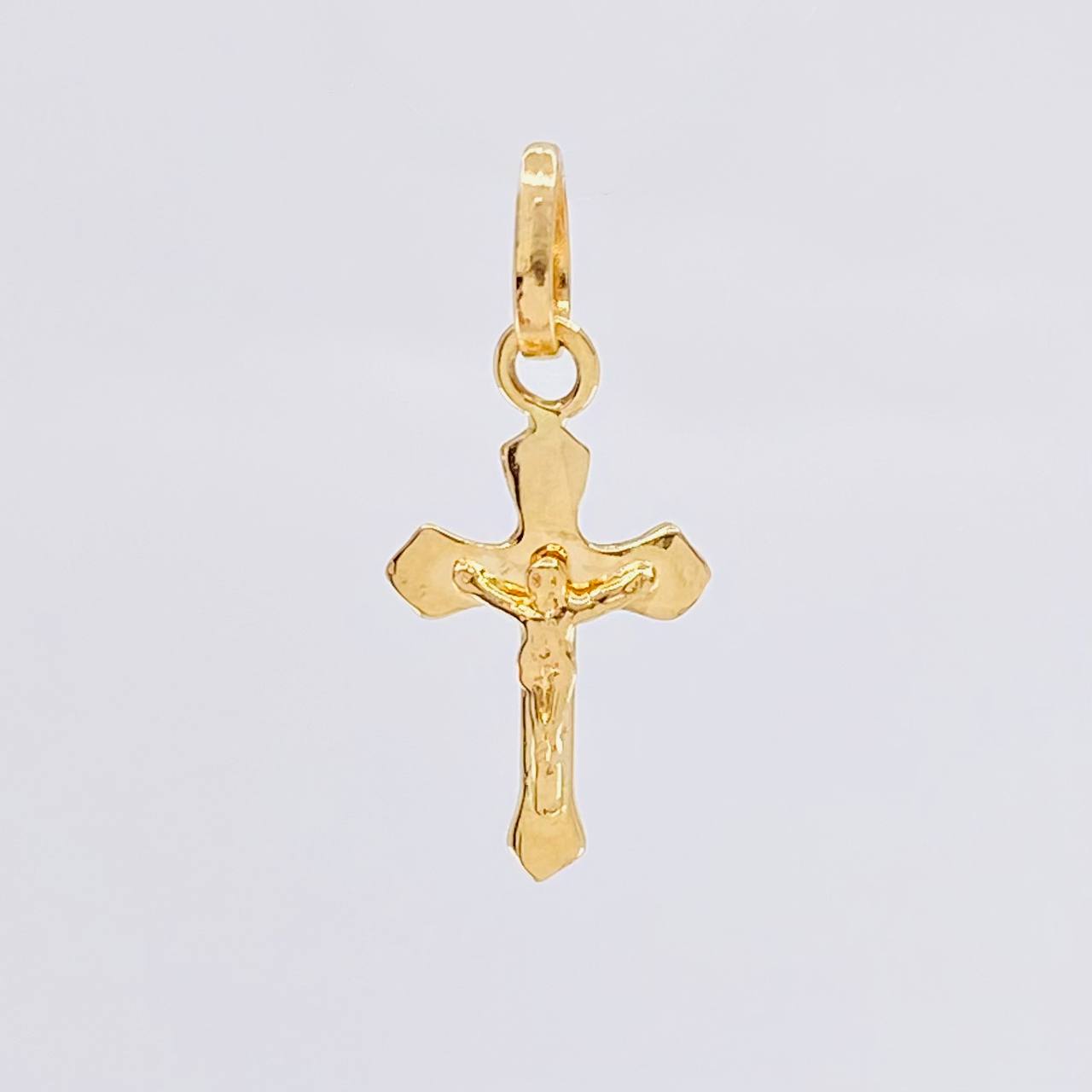 Dije Cruz Cristo 0.85 g / 2 cm Oro Amarillo 18K