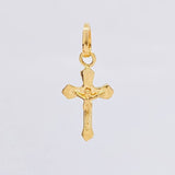 Dije Cruz Cristo 0.85 g / 2 cm Oro Amarillo 18K