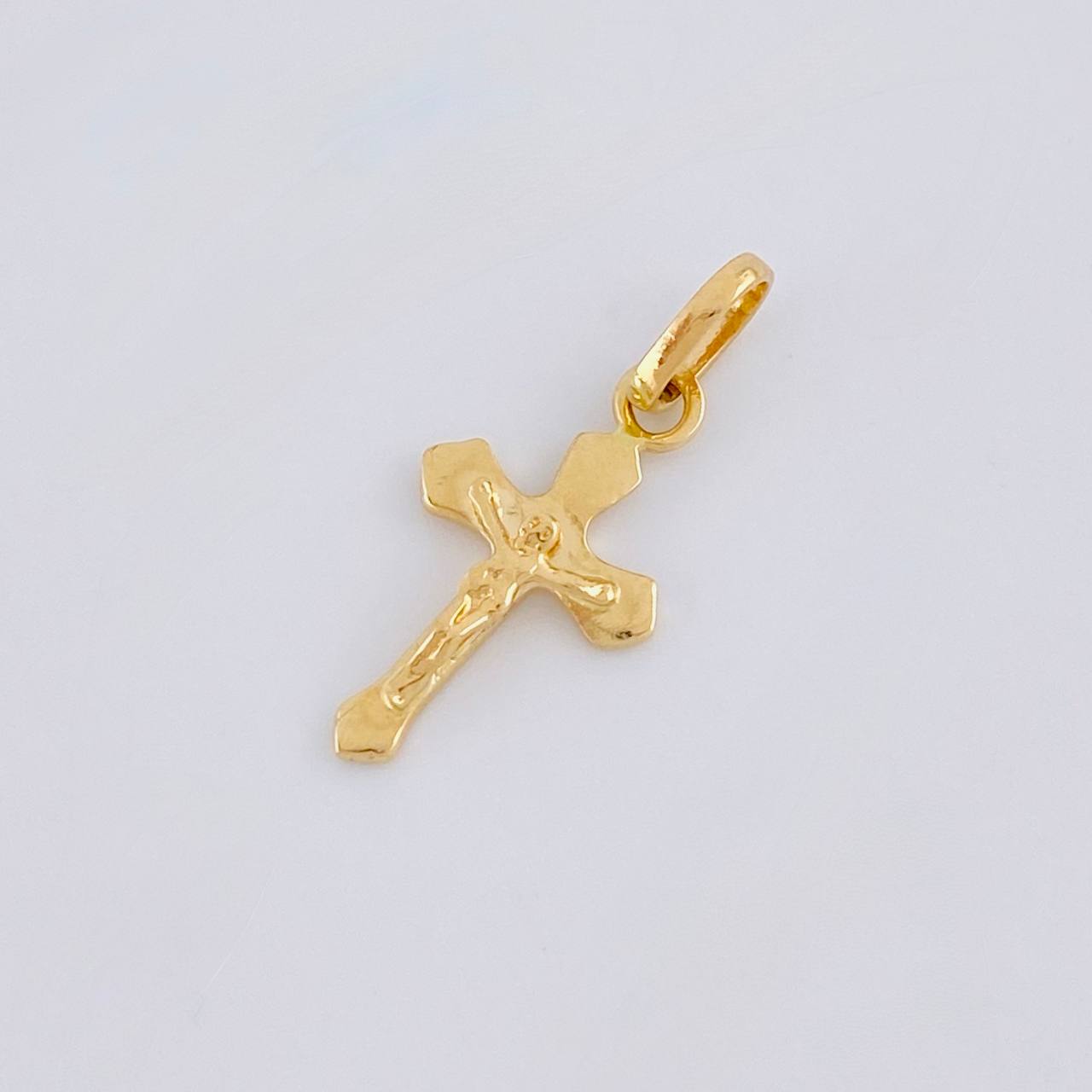 Dije Cruz Cristo 0.85 g / 2 cm Oro Amarillo 18K