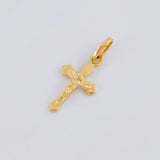 Dije Cruz Cristo 0.85 g / 2 cm Oro Amarillo 18K