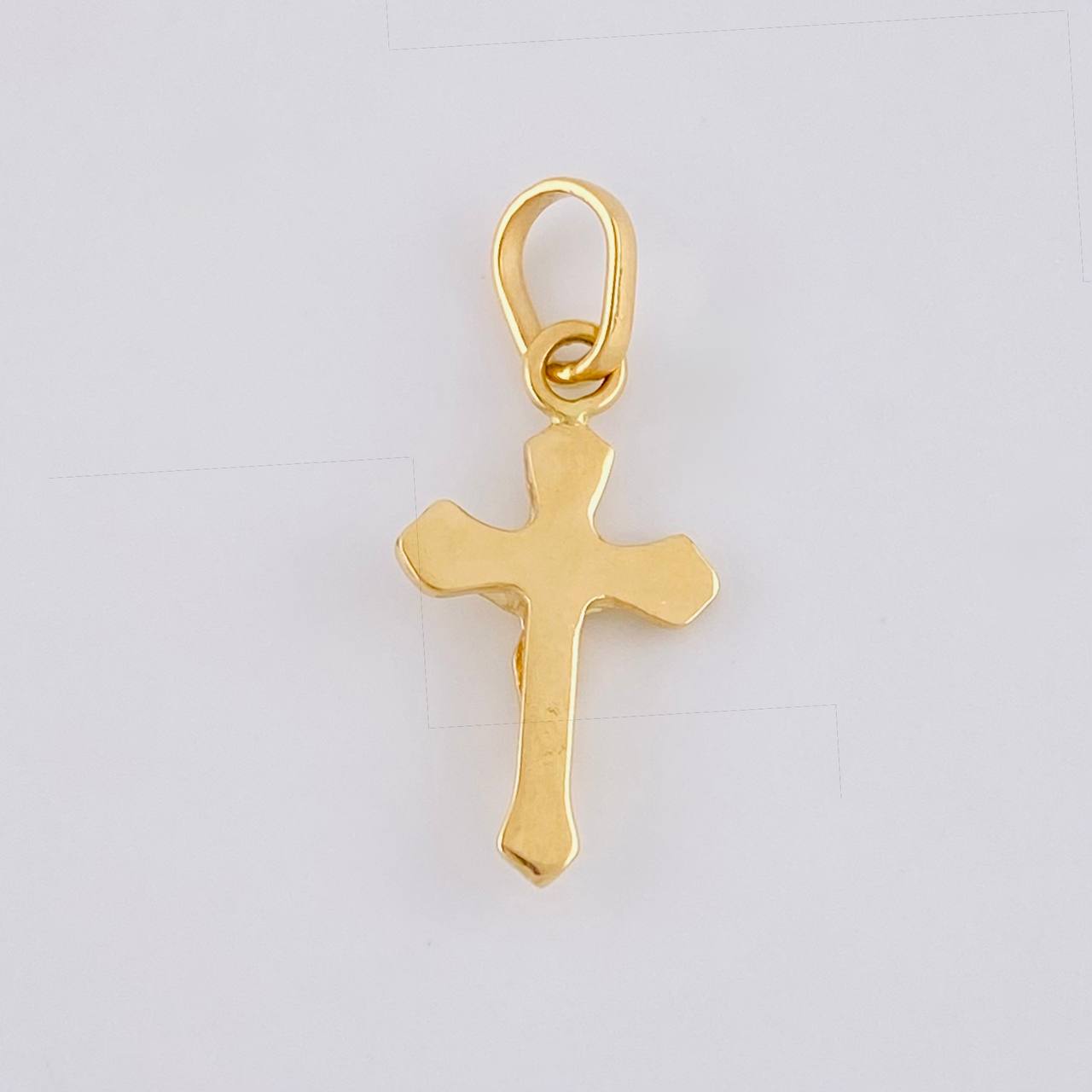 Dije Cruz Cristo 0.85 g / 2 cm Oro Amarillo 18K