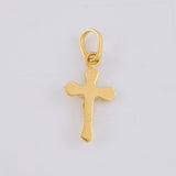 Dije Cruz Cristo 0.85 g / 2 cm Oro Amarillo 18K