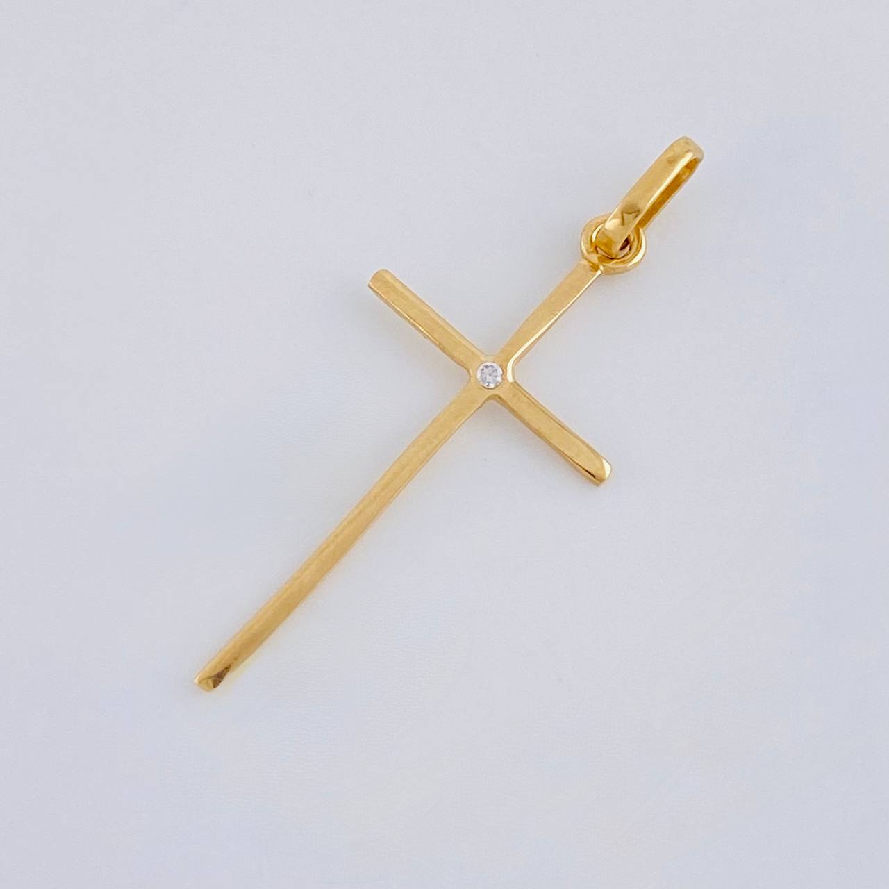 Dije Cruz 0.65 g / 3 cm Oro Amarillo 18K