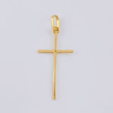 Dije Cruz 0.65 g / 3 cm Oro Amarillo 18K