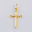 Dije Cruz 1.85 g / 3 cm Oro Amarillo 18K