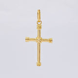 Dije Cruz 1.8 g / 3 cm Oro Amarillo 18K