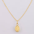 Set Cadena Veneciana + Dije Virgen Milagrosa / 1.2 g / 45 cm Oro Amarillo 18K